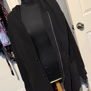 Rare Killstar Necromancer Coat With Skull and Bones Soft Inner Lining + Hood XL